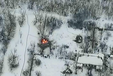 Военные рассказали, как уничтожили бронемашину оккупантов на Донбассе (фото)