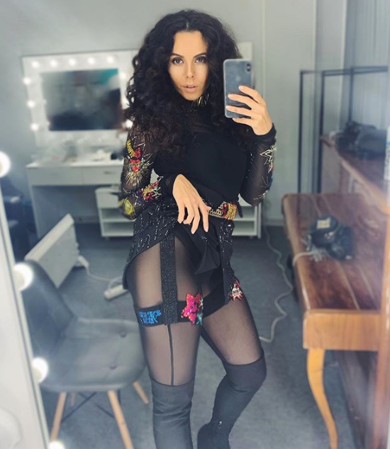 Каменських постала в новому образі / фото instagram.com/kamenskux