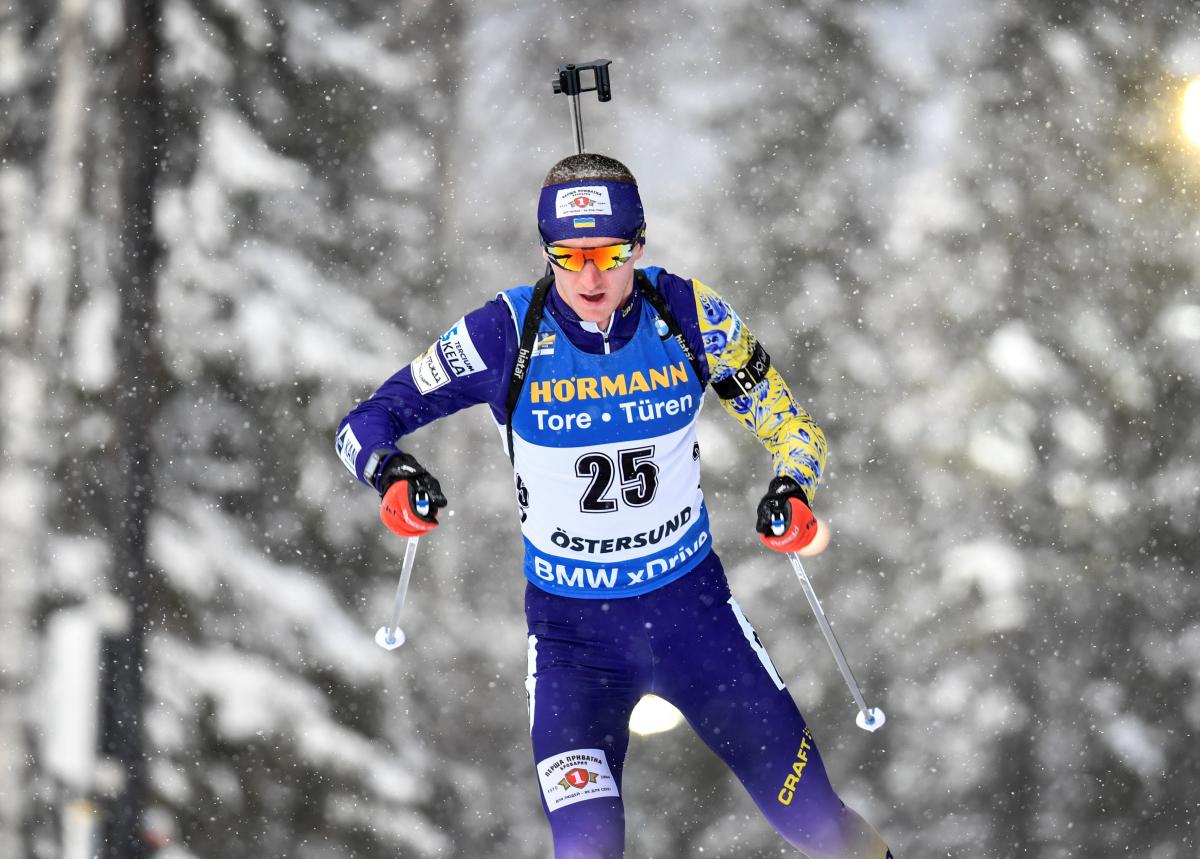 "Свой среди чужих". В топ шесть Дмитрий был единственным среди когорты норвежцев / Фото - www.biathlon.com.ua