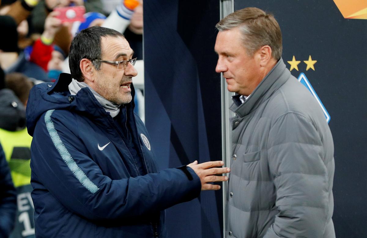 Сарри полностью переиграл своего визави Хацкевича по сумме двух матчей / Reuters