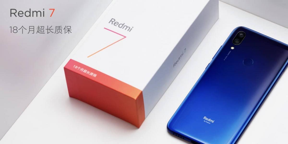 Смартфон Xiaomi Redmi 7 представлен официально / фото mi.com Смартфон Xiaomi Redmi 7 представлен официально / фото mi.com