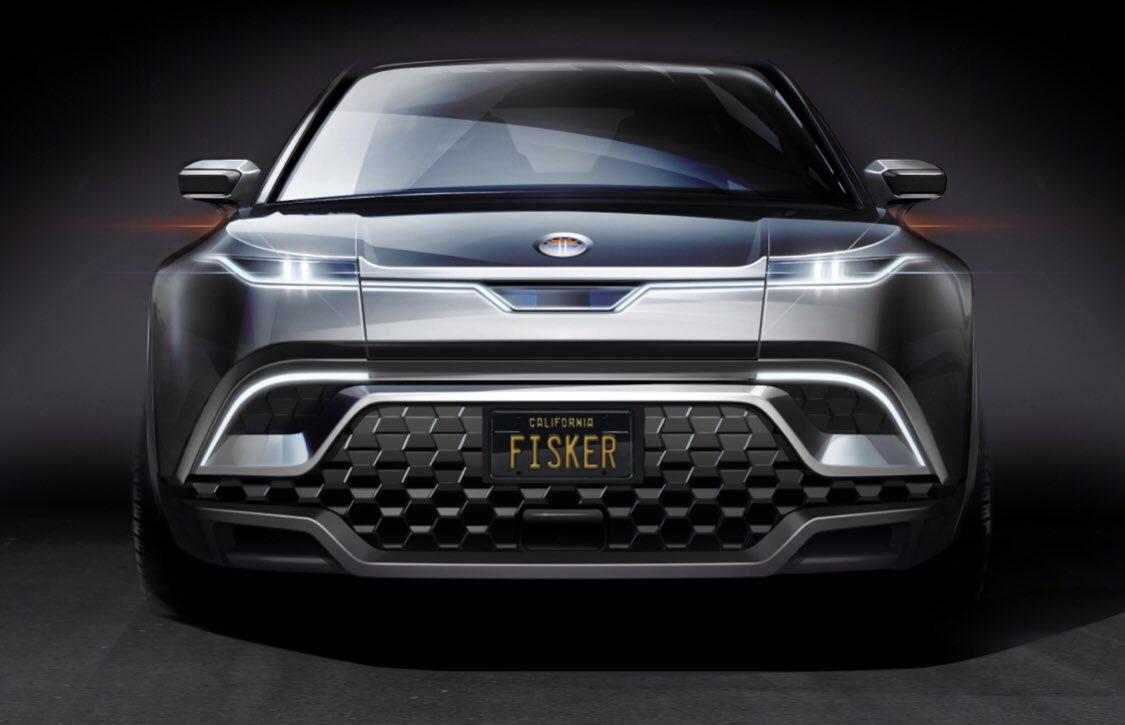 Перше зображення доступного електричного кросовера Fisker / фото Fisker Перше зображення доступного електричного кросовера Fisker / фото Fisker
