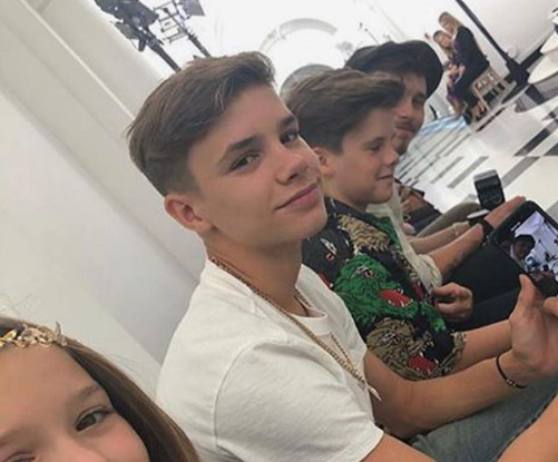 Ромео Бекхэм / фото instagram.com/romeobeckham