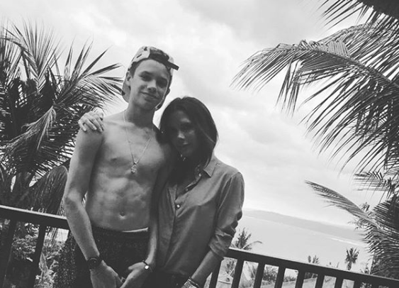Виктория Бекхэм одобрила выбор сына / фото instagram.com/romeobeckham