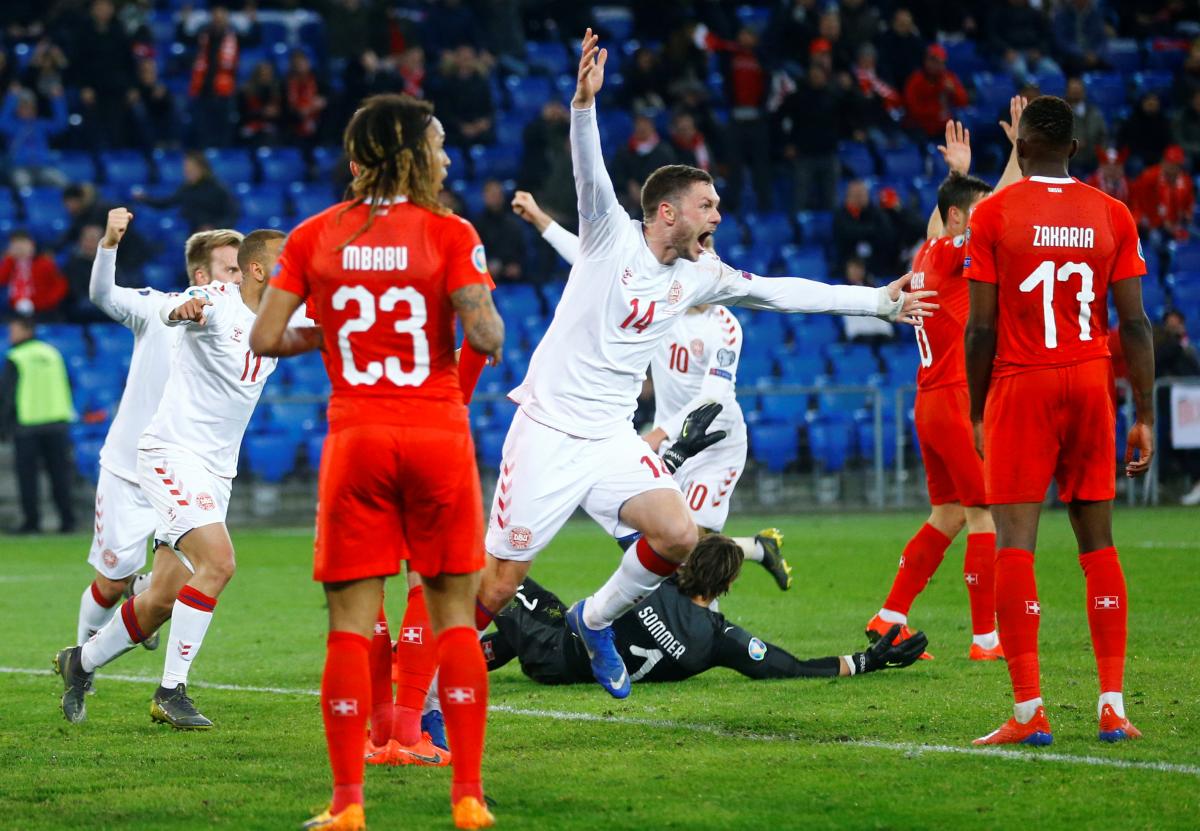Швейцарія - Данія - 3:3 / REUTERS