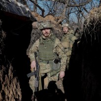 Ukrainian soldier wounded amid two enemy attacks in Donbas in past day