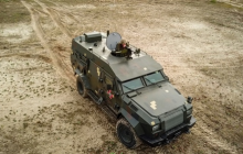 Украинский броневик "Барс-8" завершил испытания