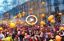 Цитрусовое побоище: как в Италии проходит "Апельсиновая битва" (видео)