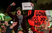 В Черногории и Сербии прошли массовые антиправительственные протесты