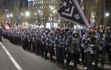 Тисяча осіб марширували вулицями: як пройшов марш Нацкорпуса в Києві (фоторепортаж)