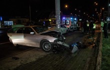 У Києві четверо арабів на BMW влаштували ДТП після сварки з водієм (фото)