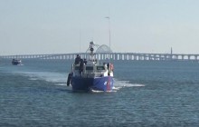 Кримський міст почали патрулювати бойові катери Росгвардії (фото)