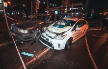 У Києві п'яний підліток на викраденій автівці протаранив патрульних (фото, відео)