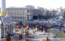 У центрі Києва «Нацкорпус» вимагає притягнути до відповідальності осіб, задіяних у корупційних схемах в "оборонці" (фото, відео)