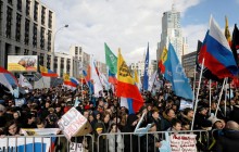 В Москве прошел митинг против изоляции от всемирного интернета, есть задержанные (фото)