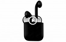 Чорні навушники AirPods та iPod нового покоління: найбільш очікувані новинки на презентації Apple (відео)