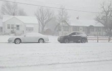 США накрыла мощная метель (видео)