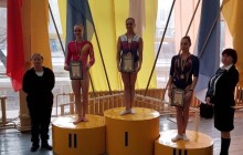 Тернопільська спортсменка Анастасія Бачинська здобула п’ять нагород на Чемпіонаті України зі спортивної гімнастики