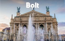 Во Львове начала работу европейская платформа для заказа такси Bolt