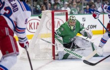 Воротар "Далласа" Бішоп встановив клубний рекорд з сухої серії і отримав травму