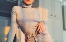 Настя Каменских похвасталась сочными формами (фото)