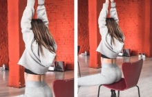 Надя Дорофеева завела сеть аппетитными формами (фото)