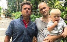 Постаріла зірка 90-х Андрій Губін втік з Росії у Таїланд разом з нареченою (фото)
