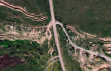 Донбасс в шрамах: в сети показали, как выглядят из космоса последствия боев (видео)