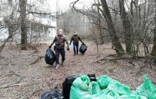 У зоні відчуження ЧАЕС прибрали сміття після туристів і сталкерів (фото)