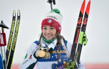 Шведка Эберг победила в заключительной гонке сезона, итальянка Вирер выиграла Кубок мира по биатлону