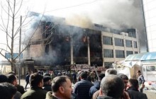 У Баку горить ТЦ: вогонь охопив чотири поверхи, є постраждалий (фото, відео)