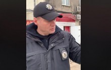 В Одессе активист показал половой орган полицейскому (видео)