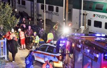 Два пасажирські потяги зіткнулися в Італії: постраждали 50 осіб (фото, відео)