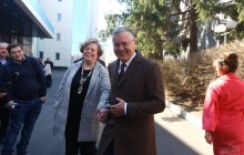 Гриценко проголосував, однак його дружину не знайшли в списках виборців (фото, відео)