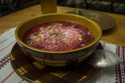 Рецепт украинского борща в мультиварке с говядиной и фасолью