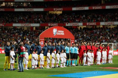 Pictures Ukraine vs. Portugal at Euro 2020 Qualifying Round 23 March 2019