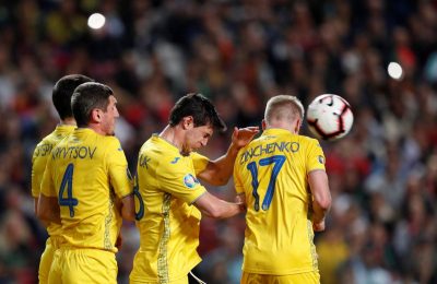 Pictures Ukraine vs. Portugal at Euro 2020 Qualifying Round 23 March 2019