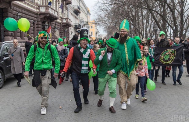 В Одесі відсвяткували День святого Патрика (фото, відео)