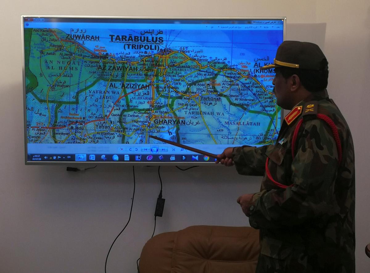 Спикер LNA Ахмед Мисмари / REUTERS