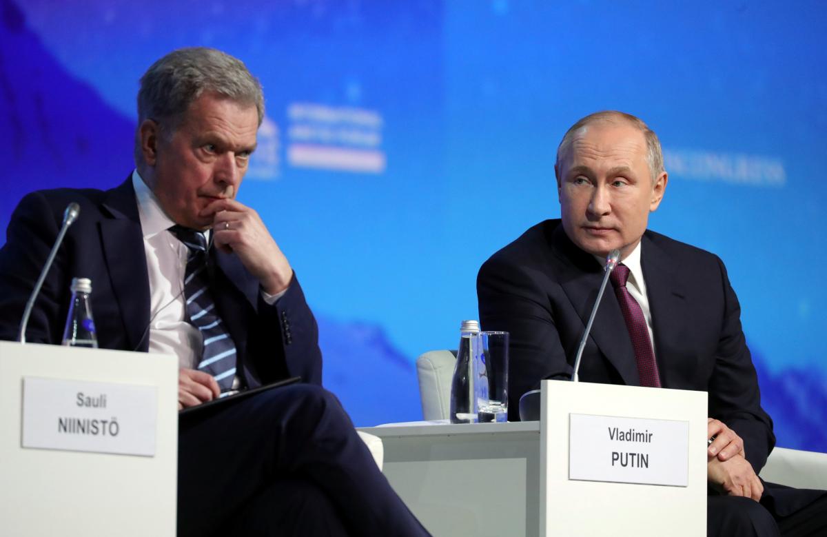 Саулі Нііністе розповів, як повідомив Путіну про намір країни вступити в НАТО / фото REUTERS