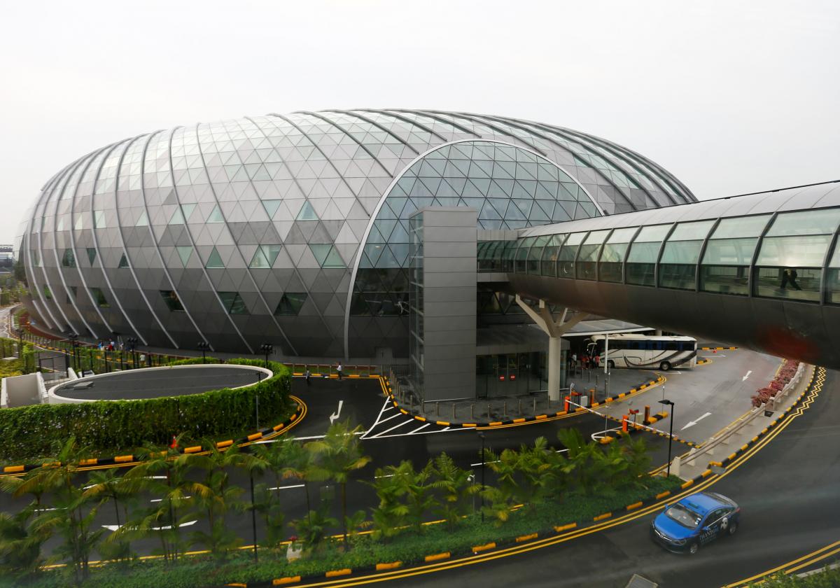 Сингапурский аэропорт Чанги / фото REUTERS