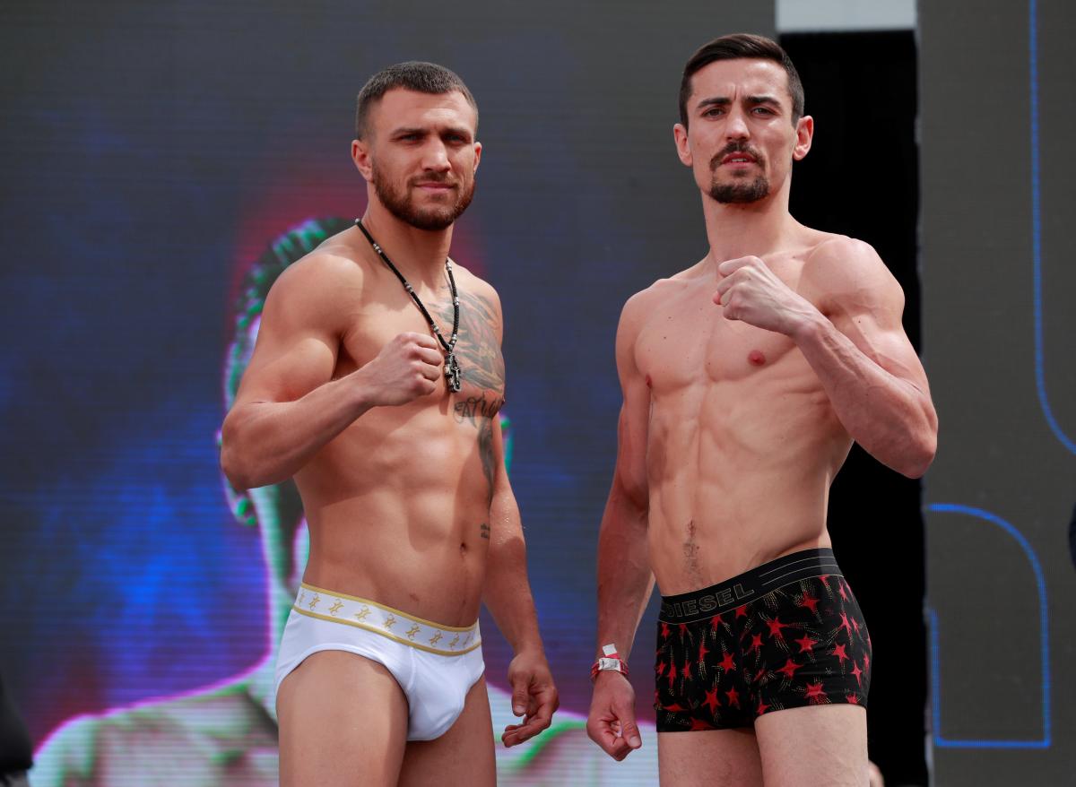 Василий Ломаченко и Энтони Кролла / REUTERS