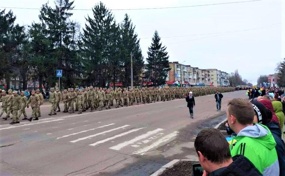 58-я бригада ОК «Север» начала свое формирование 17 февраля 2015 г / фото facebook.com/Генадій Тарасенко 58-я бригада ОК «Север» начала свое формирование 17 февраля 2015 г / фото facebook.com/Генадій Тарасенко