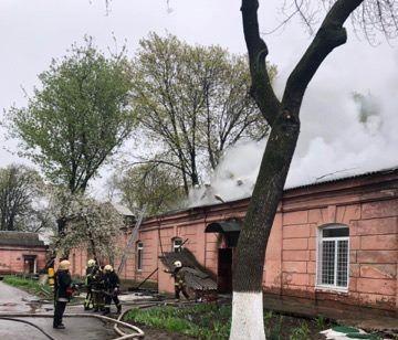 В одесской психбольнице произошел пожар / фото od.dsns.gov.ua В одесской психбольнице произошел пожар / фото od.dsns.gov.ua