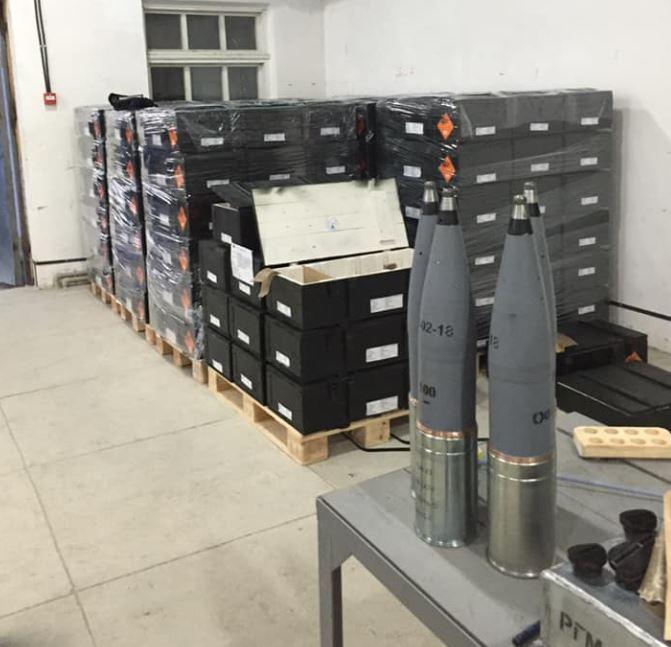 Партия 100-мм боеприпасов для экспорта / Фото Facebook/Антон Пашинский