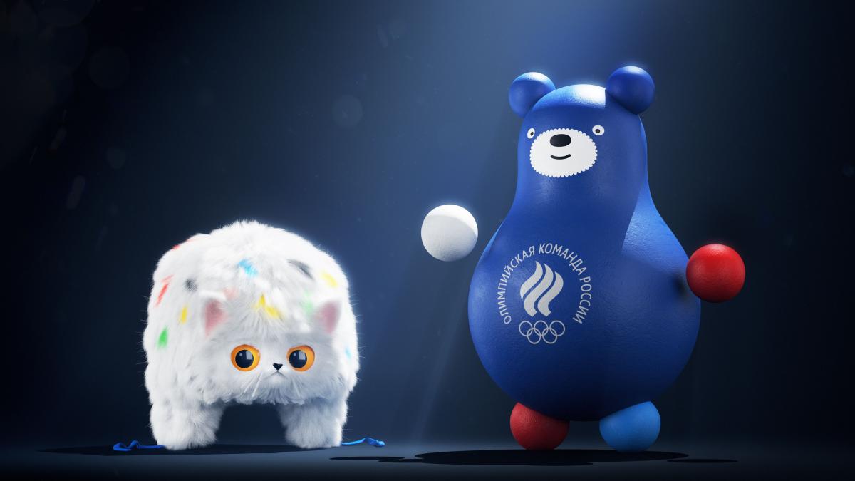 У Росії презентували маскотов олімпійської збірної / фото: artlebedev.ru У Росії презентували маскотов олімпійської збірної / фото: artlebedev.ru