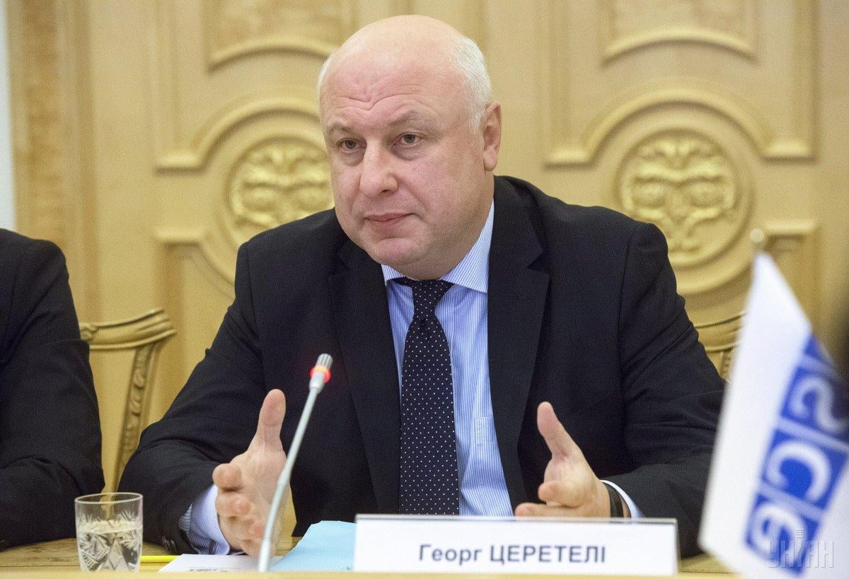 Президент Парламентской ассамблеи ОБСЕ Георгий Церетели / фото УНИАН Президент Парламентской ассамблеи ОБСЕ Георгий Церетели / фото УНИАН