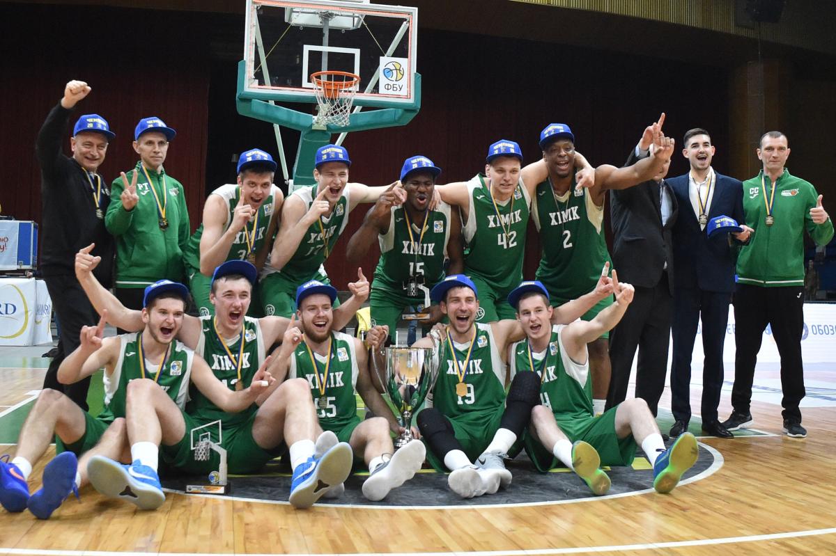 "Хімік" виграв золоті медалі баскетбольної Суперліги / fbu.ua "Хімік" виграв золоті медалі баскетбольної Суперліги / fbu.ua