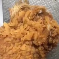 Китаянка получила перья в сухарях вместо куриных крылышек из McDonald's (фото)