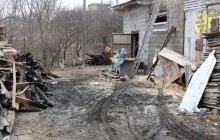 На Тернопільщині близько години гасили пожежу в деревообробному цеху (фото)